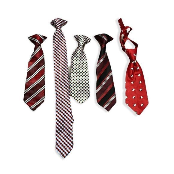 Little Gentleman Mixed Brand Carters Dress Up Tie Lot of 5 - Picture 1 of 1